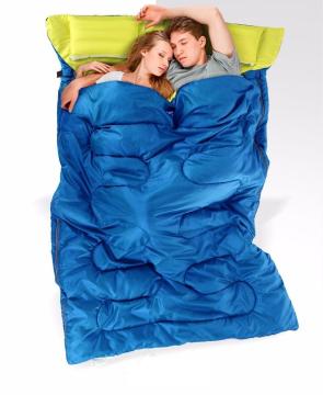 Naturehike Yastıklı Çift Kişilik Uyku Tulumu Mavi SD15M030-J