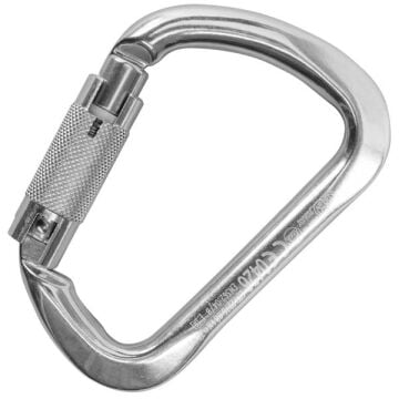Kong X-Large Alu Auto Block Otomatik 3 Kilitli 30KN Alüminyum D Karabina Parlak EN 362/B EN 12275/B 711MM0PPPKK