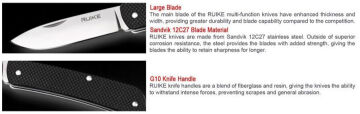 RUIKE S11-G FONKSİYONEL ÇAKI
