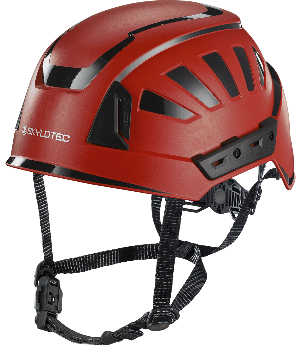 Skylotec Inceptor Grx High Voltage Ref Kırmızı Reflektif Elektriksel Yalıtımlı Yüksekte Çalışma Bareti EN 397 EN 12492 EN 50365