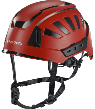 Skylotec Inceptor Grx High Voltage Ref Kırmızı Reflektif Elektriksel Yalıtımlı Yüksekte Çalışma Bareti EN 397 EN 12492 EN 50365