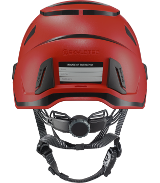 Skylotec Inceptor Grx High Voltage Ref Kırmızı Reflektif Elektriksel Yalıtımlı Yüksekte Çalışma Bareti EN 397 EN 12492 EN 50365