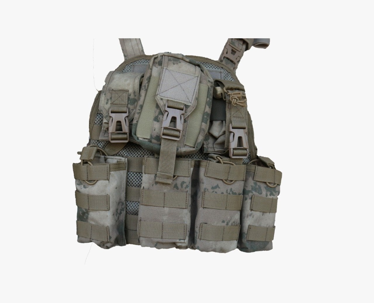Çoklu İşlevsel Askeri  Tactical Hücum Yeleği Jandarma Kamuflaj