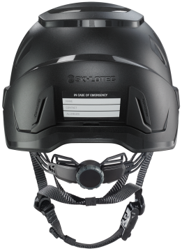 Skylotec Inceptor Grx High Voltage Ref Siyah Reflektif Elektriksel Yalıtımlı Yüksekte Çalışma Bareti EN 397 EN 12492 EN 50365