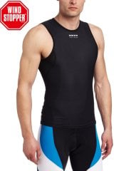 Gore-tex Windstopper Rüzgar Geçirmez Termal İçlik Tişört Kolsuz