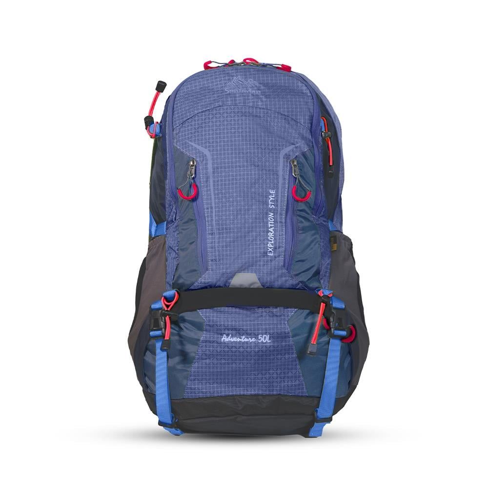 Senterlan Reta 50 Litre Airspace Sırt Çantası Royal Mavi Blue 2459 (Su Geçirmez Kılıf Dahil)