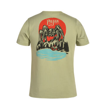 PAJAK Swanski Spider Olive %100 Pamuk Regular Fit Outdoor T-Shirt