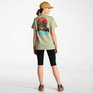 PAJAK Swanski Spider Olive %100 Pamuk Regular Fit Outdoor T-Shirt