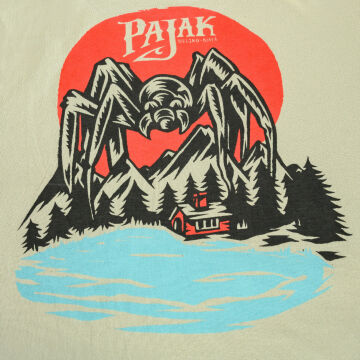 PAJAK Swanski Spider Olive %100 Pamuk Regular Fit Outdoor T-Shirt