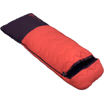 Bushlove Canyon -20 Derece XXL Geniş Uyku Tulumu Turuncu Bordo