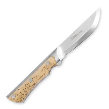 Marttiini Full Tang Curly Birch Kılıflı Bıçak