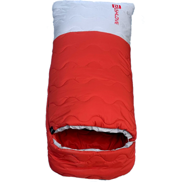 Bushlove Canyon -20 Derece XXL Geniş Uyku Tulumu Turuncu Bej