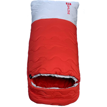 Bushlove Canyon -20 Derece XXL Geniş Uyku Tulumu Turuncu Bej