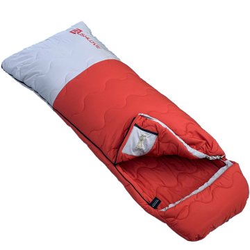 Bushlove Canyon -20 Derece XXL Geniş Uyku Tulumu Turuncu Bej