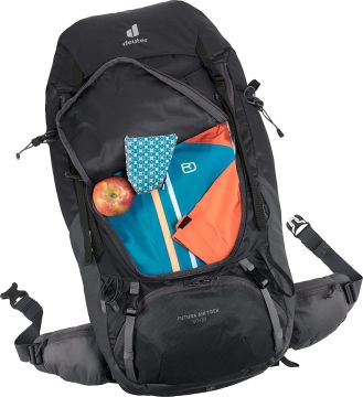 Deuter Futura Air Trek 60+10 Litre Sırt Çantası black-graphite