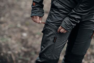 Skylotec Ambitious Pants Women BE-471-000 Siyah Rüzgar Geçirmez Su İtici Kadın Pantolonu