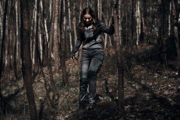 Skylotec Ambitious Pants Women BE-471-000 Siyah Rüzgar Geçirmez Su İtici Kadın Pantolonu