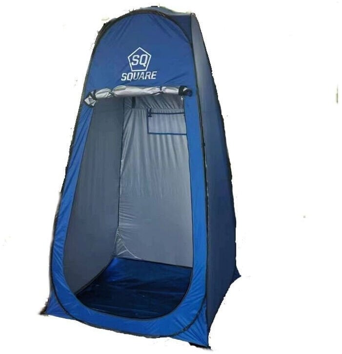 Square Ebro Mavi Giyinme Çadır
