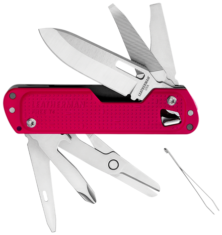 Leatherman Free T4 Crimson