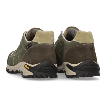 Lomer Italy Maipos Suede MTX Waterproof Vibram Süet Deri Erkek Ayakkabı Catfish Olive