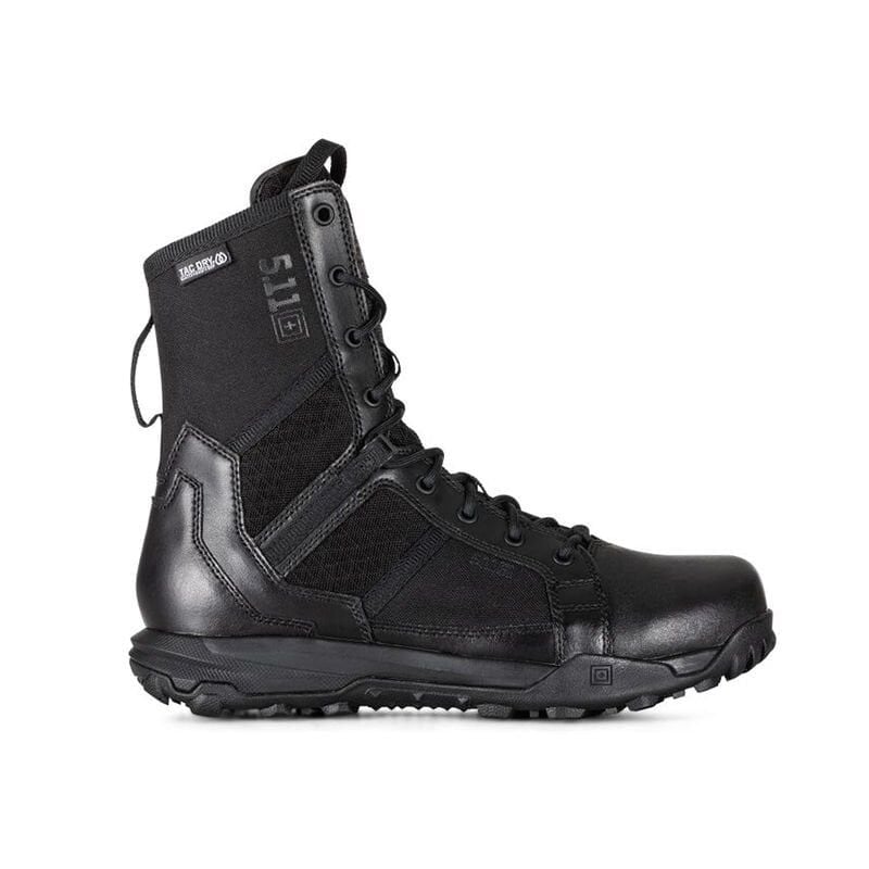 5.11 A/T 8inch Side-Zip Waterproof Siyah Bot