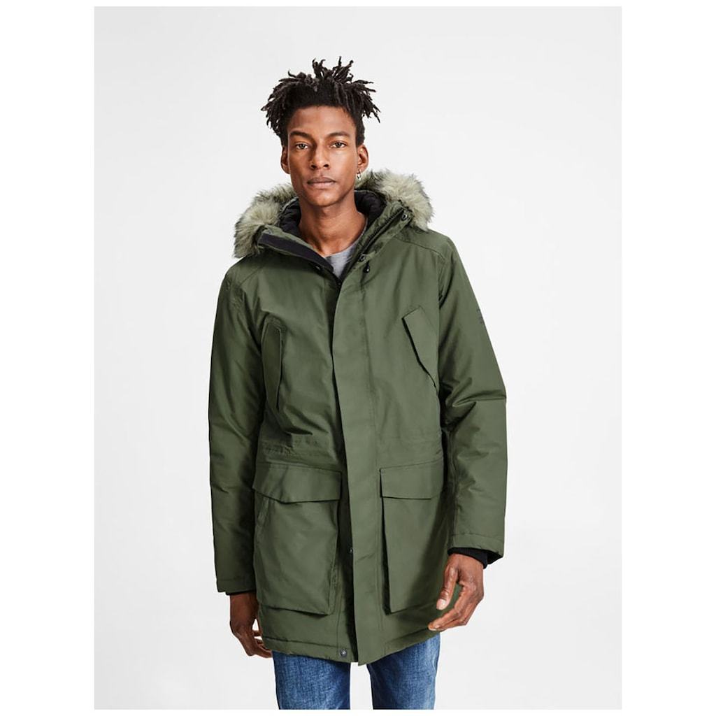 Jack&Jones Kapişonlu Erkek Parka