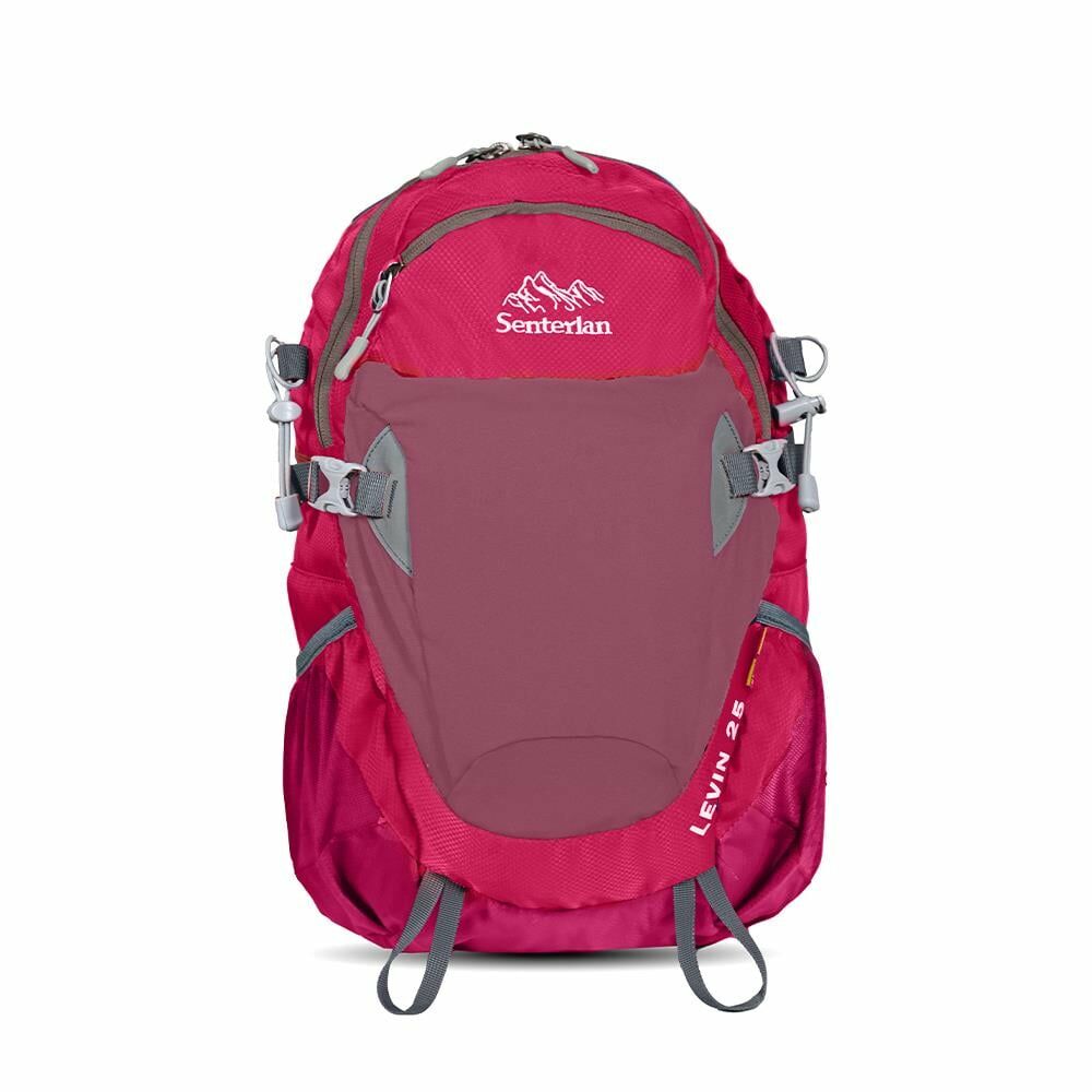 Senterlan Levin Parco 25 Litre Airspace Sırt Çantası Pembe Pink 2986 (Su Geçirmez Kılıf Dahil)