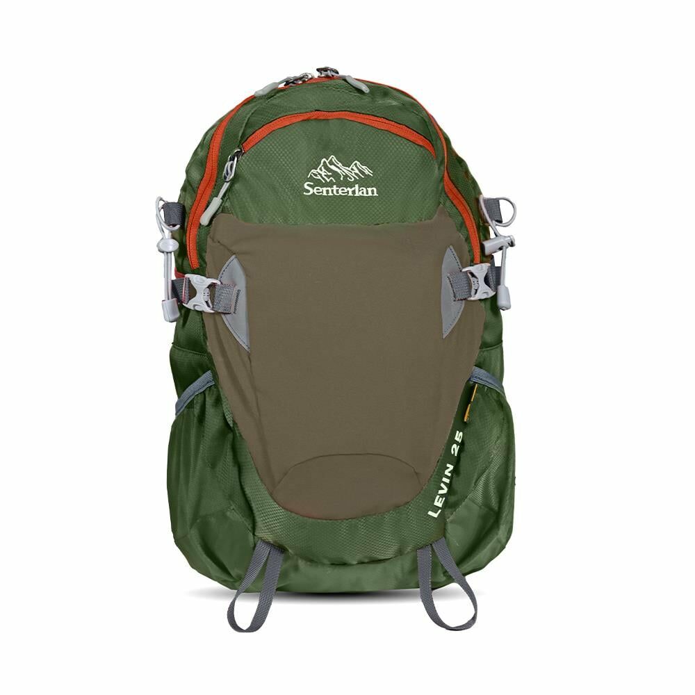 Senterlan Levin Parco 25 Litre Airspace Sırt Çantası Haki Yeşil Lt Green 2986 (Su Geçirmez Kılıf Dahil)