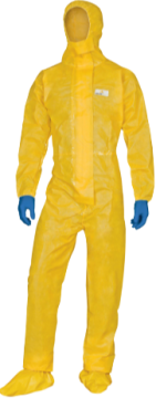 Delta Plus DT300 DELTACHEM Sarı Antistatik Sıvı Geçirmez Tip 3 Kimyasal Koruyucu Tulum EN14605 EN ISO 13982-1 EN13034 EN14126 EN1149-5 EN ISO 13688 EN 1073-2