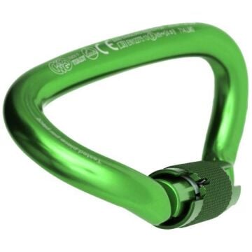 Kong Ovalone DNA Alu Auto Block Yeşil Auto Block Otomatik 3 Kilitli Alüminyum Oval Karabina EN 362/B EN 12275/B UIAA 714LM0GGGKK