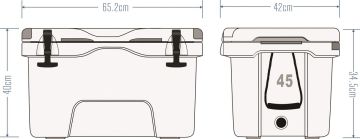 Icepeak Aden Buzluk 45 Litre