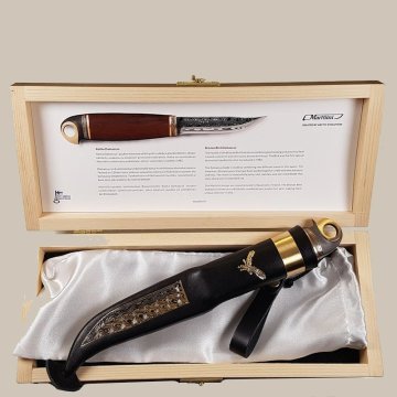 Marttiini Bronze Bird Damascus Bıçak (557012w)
