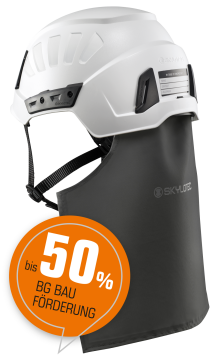 Skylotec Kit Inceptor Grx High Voltage Neckx Beyaz Siyah Elektriksel Yalıtımlı UV Ense Korumalı Yüksekte Çalışma Bareti Seti EN 397 EN 50365