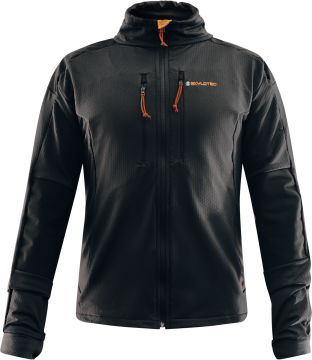 Skylotec Fleecejacket Men BE-483-000-008 Siyah Rüzgar Geçirmez Su İtici Erkek Fleece Ceket 3XL