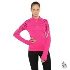 Asics DuoTech Performans DryActive Bayan Pembe Uzun Kollu Sporcu Body