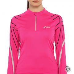 Asics DuoTech Performans DryActive Bayan Pembe Uzun Kollu Sporcu Body
