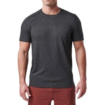5.11 Pt-R Charge S/S 2.0 Siyah Melanj T-Shirt
