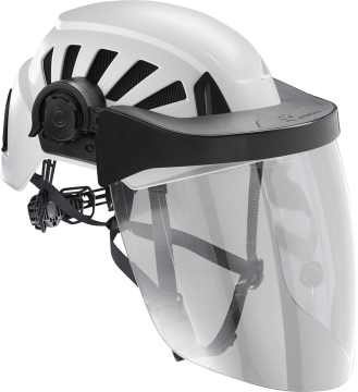 Skylotec Contour X Allzweck Şeffaf Inceptor Grx Uyumlu Darbeye Dayanıklı Polikarbonat Baret Yüz Siperi EN 166