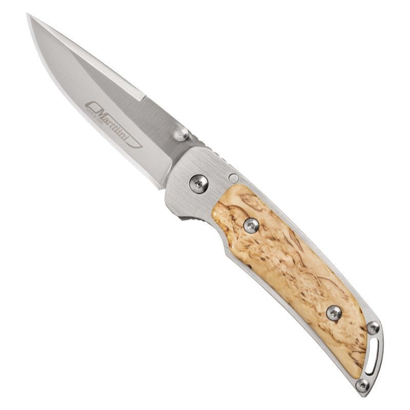 Marttiini Folding Mfk-Cb Curly Birch Çakı (915111)