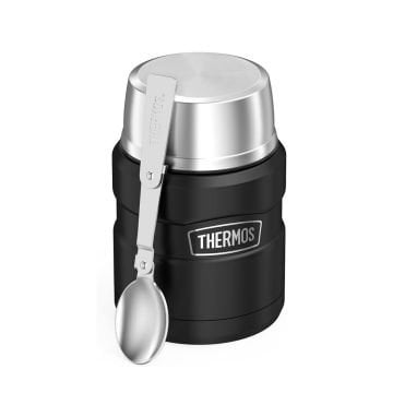 Thermos SK3000 Stainless King Yemek Termosu 0,47L Black 075127 Termos