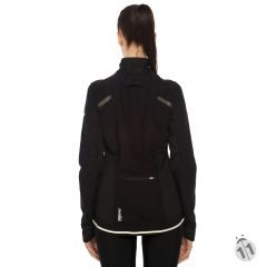 Gore-Tex Bayan Siyah Uzun Kollu Windstopper Ipod Cepli ProDryFit Outdoor, Koşu, Fitness Tişört