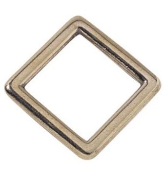KONG Square Ring 105 Kare Denizcilik Bronz Halka Lake