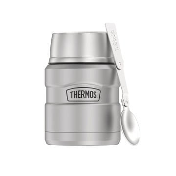 Thermos SK3000 Stainless King Yemek Termosu 0,47L Matte Stainless Steel 101311 Termos