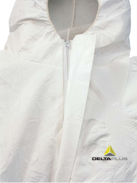 Delta Plus DT117 Beyaz Antistatik Tip 5B Tek Kullanımlık Kimyasal Koruyucu Tulum EN ISO 13982-1 EN13034 EN14126 EN1149-5 EN 1073-2