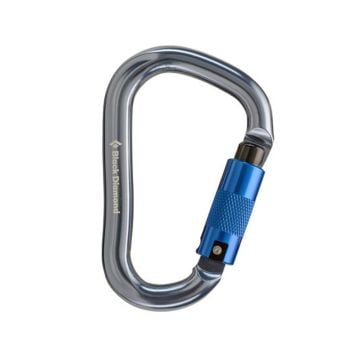 BLACK DIAMOND  Rocklock Twistlock Carabiner Karabina GRİ - MAVİ