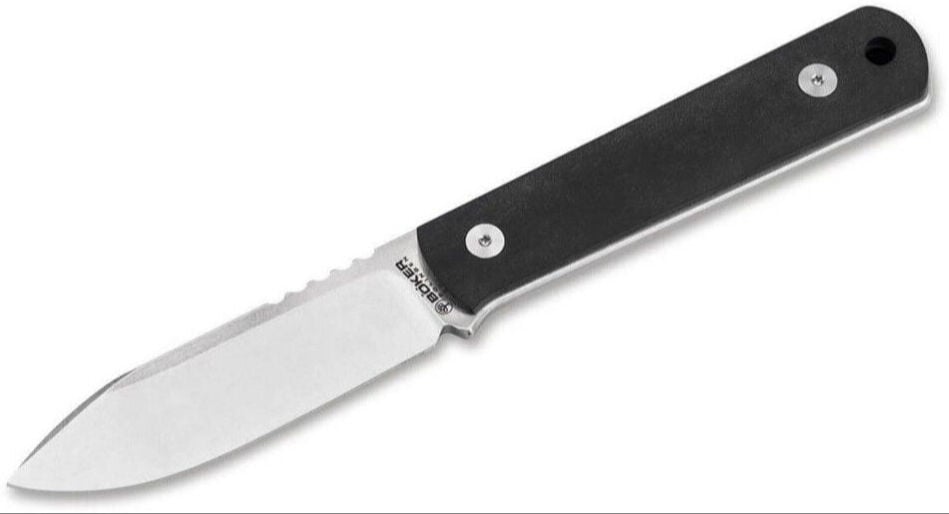 Böker Manufaktur BFF Packlite Black Richlite Bıçak