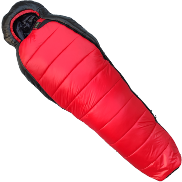 Bushlove Nanga -32 Derece Ultralight Kırmızı-Siyah Uyku Tulumu