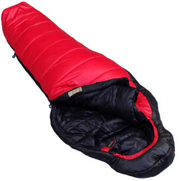 Bushlove Nanga -32 Derece Ultralight Kırmızı-Siyah Uyku Tulumu