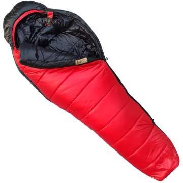 Bushlove Nanga -32 Derece Ultralight Kırmızı-Siyah Uyku Tulumu