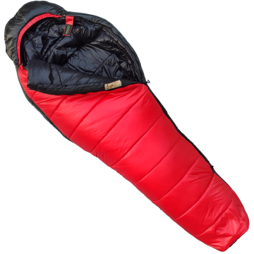 Bushlove Nanga -32 Derece Ultralight Kırmızı-Siyah Uyku Tulumu